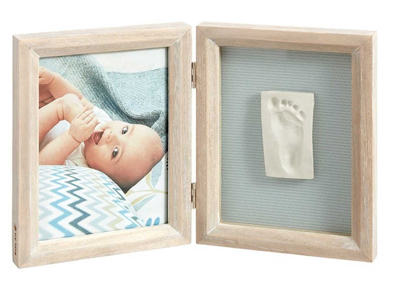 Gehe zu Vollbildansicht: Baby Art Gipsabdruck-Set mit 2-tlg. Bilderrahmen - Bild 4