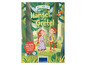 Ein Buch mit dem Titel 'Hänsel und Gretel' mit einer Abbildung von zwei Kindern im Wald.