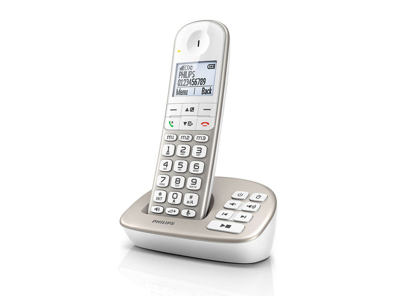 Gehe zu Vollbildansicht: PHILIPS XL 4951S Schnurlostelefon mit Anrufbeantworter - Bild 3