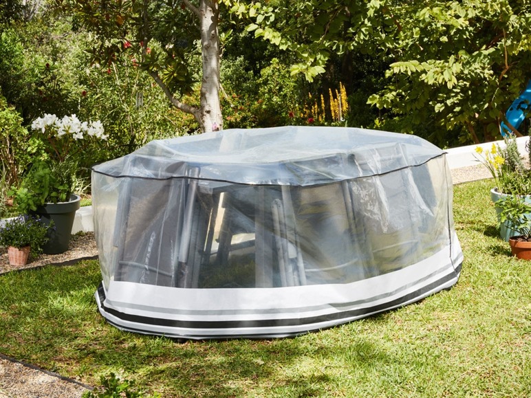 Gehe zu Vollbildansicht: FLORABEST Schutzhülle Gartenmöbel, mit Fixierkordel, witterungs- und UV-beständig - Bild 3
