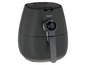 Eine schwarze Philips Airfryer.