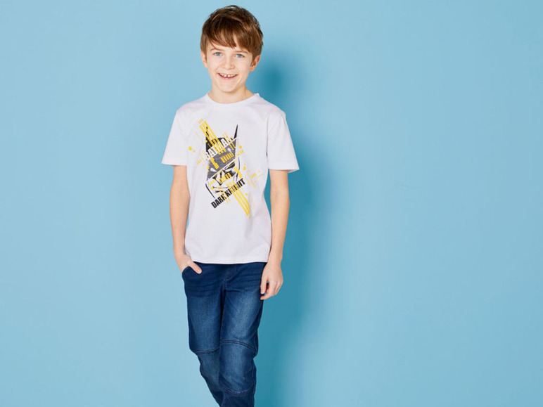 Gehe zu Vollbildansicht: Kinder/ Kleinkinder T-Shirt Jungen, 2 Stück, aus reiner Baumwolle - Bild 3