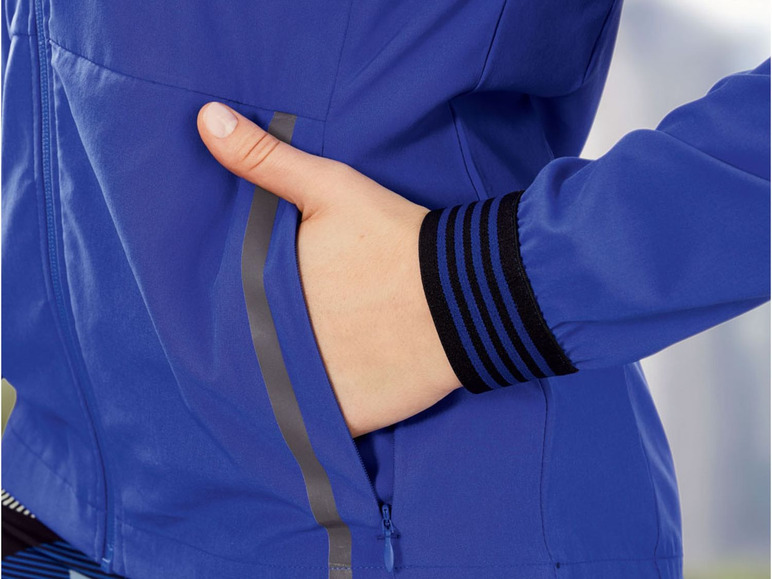 Gehe zu Vollbildansicht: CRIVIT® Jacke Damen, Rückseite mit Belüftungsschlitzen, reflektierende Details - Bild 5
