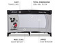 Ein Hauck Dream n Play Reisebett mit Mickey Mouse Motiv.