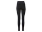 Schwarze Leggings für Damen.
