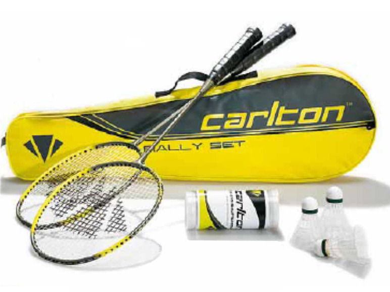 Gehe zu Vollbildansicht: Carlton Badminton Set Powerblade Rally 2 Spieler - Bild 1