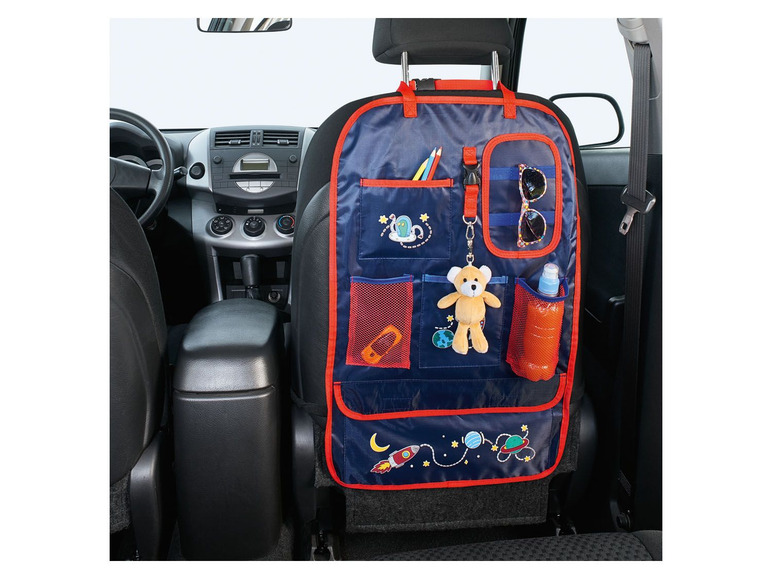 Gehe zu Vollbildansicht: ULTIMATE SPEED® Rücksitzorganizer, mit 5 Taschen - Bild 5