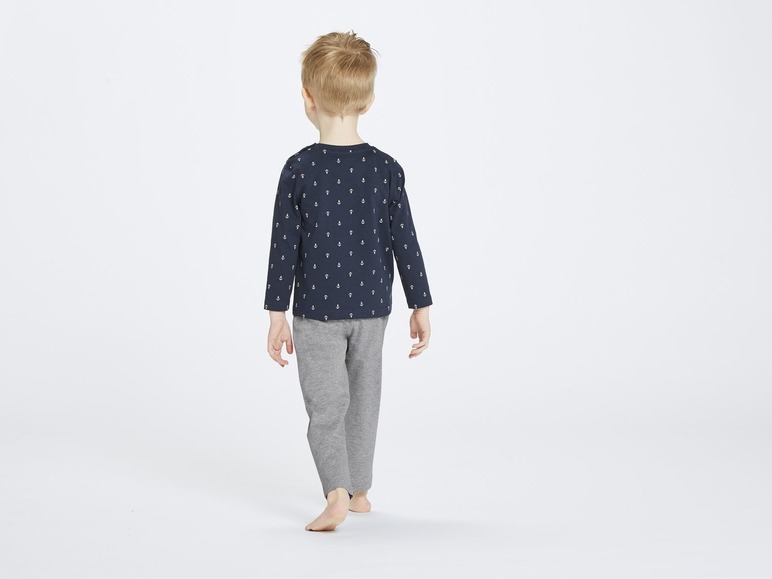 Gehe zu Vollbildansicht: LUPILU® Jungen Schlafanzug, 2 Stück, enthält Bio-Baumwolle - Bild 15