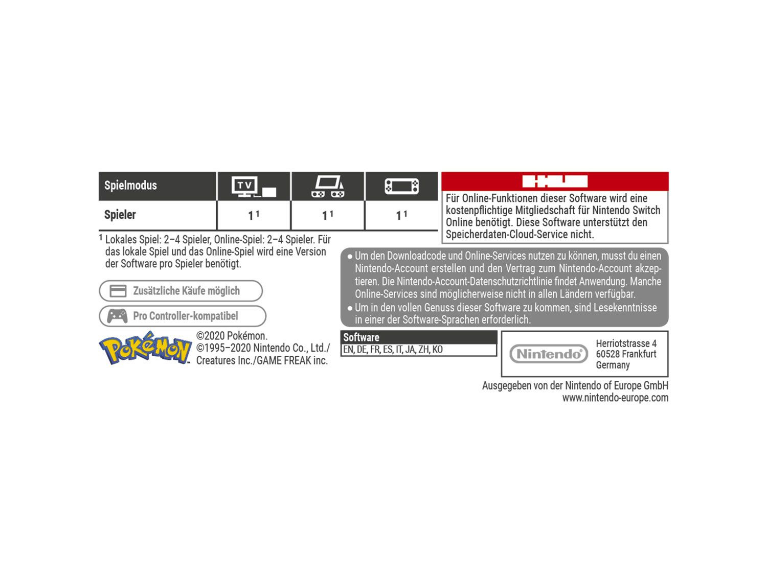Pokémon Schwert und Pokémon Schild: Erweiterungspass