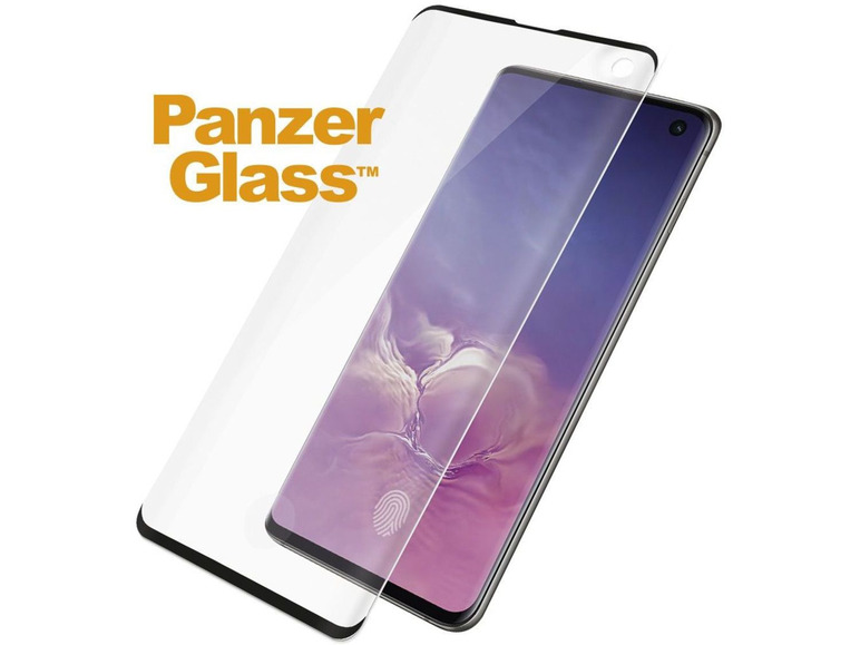 Gehe zu Vollbildansicht: PanzerGlass Schutzglas PanzerGlass Samsung S10 Fingerprint Case Friendly - Bild 2