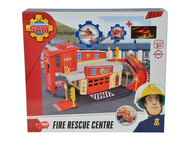 Gehe zu Vollbildansicht: DICKIE Feuerwehrmann Sam Rettungszentrum - Bild 3