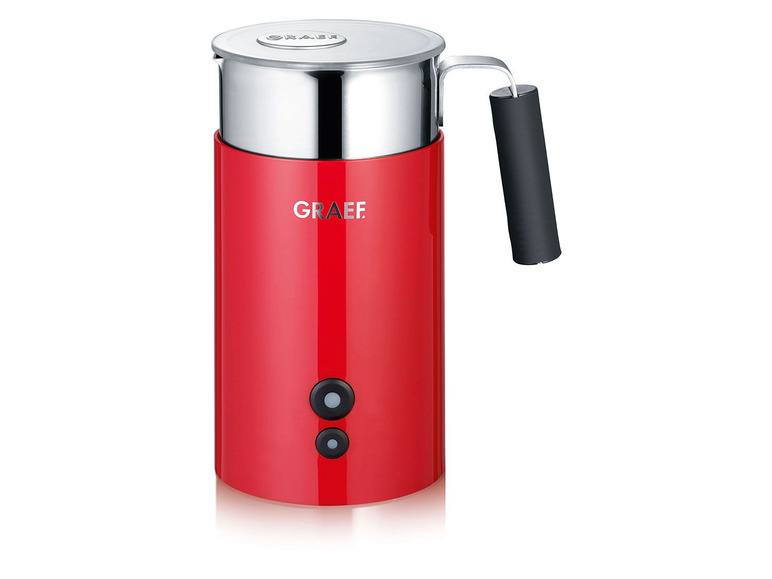 Gehe zu Vollbildansicht: GRAEF Elektrischer Milchaufschäumer MS 703,rot - Bild 1