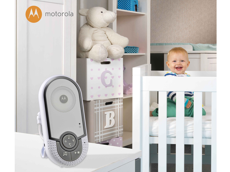 Gehe zu Vollbildansicht: MOTOROLA Digitales Audio Babyphone MBP 16 mit LCD-Display - Bild 4