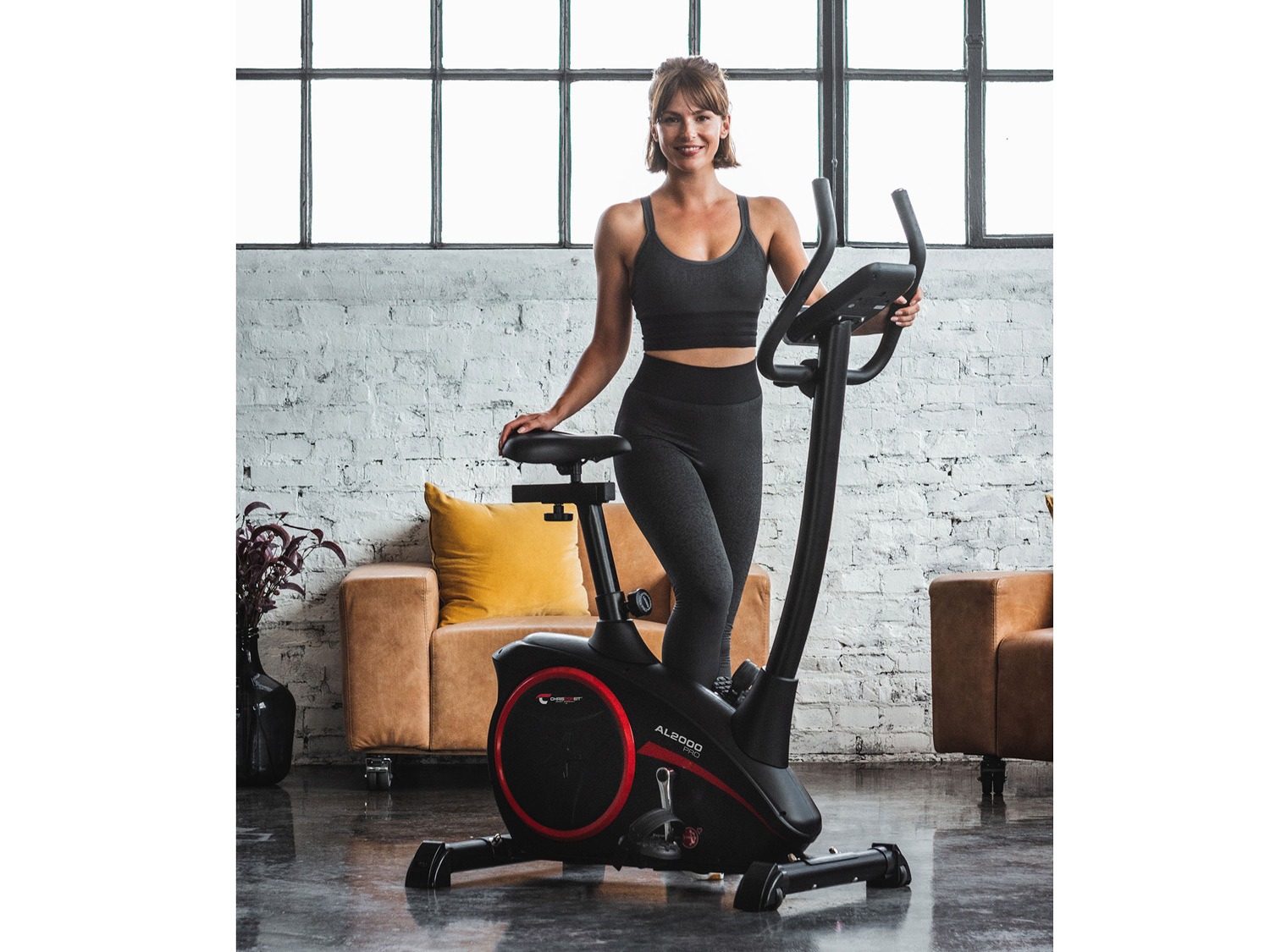 Christopeit Sport Ergometer Al 2000 Pro Test Ergometer AL 2000 Pro (Empfänger für drahtlosen Pulsme…