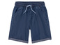 Blaue Jeans Shorts mit Kordelzug