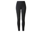 Schwarze Leggings für Damen.