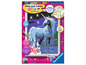 Ravensburger 'Malen nach Zahlen' Set mit Einhorn und Glitzer-Steinen.