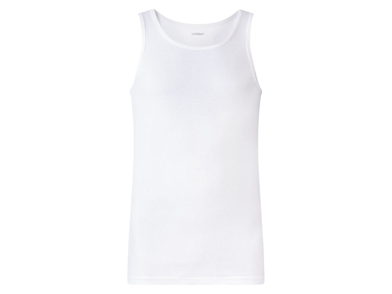 Weißes LIVERGY Tanktop.