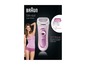Braun Silk-épil Rasierer mit Trimmer und Peeling-System.