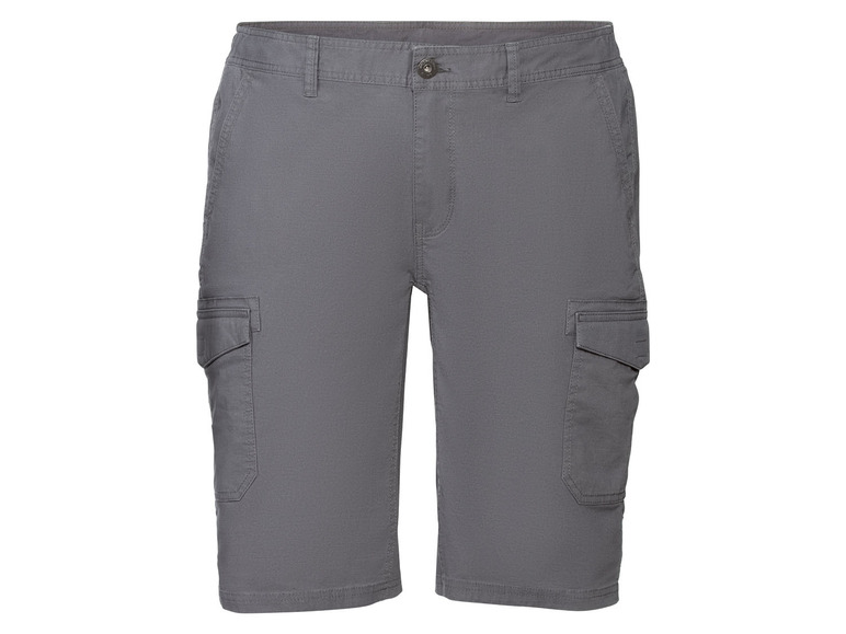 Graue Cargo-Shorts für Herren