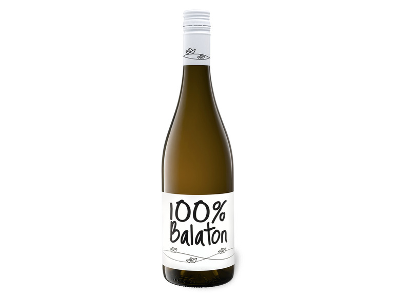 Gehe zu Vollbildansicht: 100% Balaton Cuvée trocken, Weißwein 2021 - Bild 1