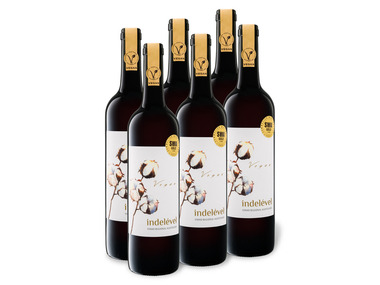 6 x 0,75-l-Flasche Weinpaket Indelével Rotwein REG Alentejano