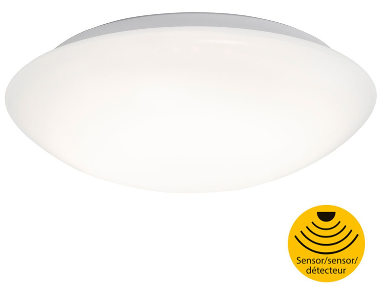 Gehe zu Vollbildansicht: Briloner LED Deckenlampe mit Bewegungsmelder 360°, IP44, Ø27cm - Bild 3