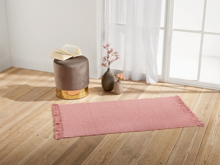 Gehe zu Vollbildansicht: MERADISO® Teppich, mit rutschhemmender Rückseite, in strapazierfähiger Baumwoll-Qualität - Bild 6