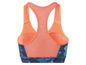 Sport-BH mit Blumenmuster