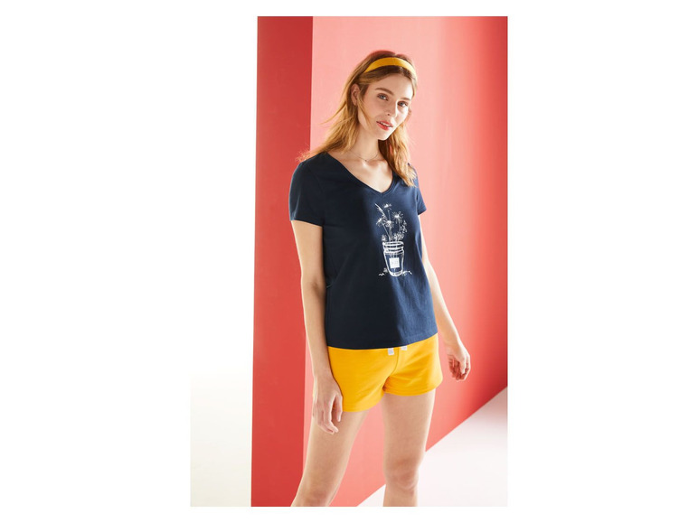 Gehe zu Vollbildansicht: esmara Damen Hotpants, mit Baumwolle - Bild 4