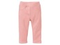 Rosa Baby-Leggings mit Fake-Taschen.