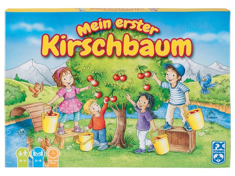 Gehe zu Vollbildansicht: F.X. Schmid Kinder Gesellschaftsspiel "Mein Kirschbaum" - Bild 1