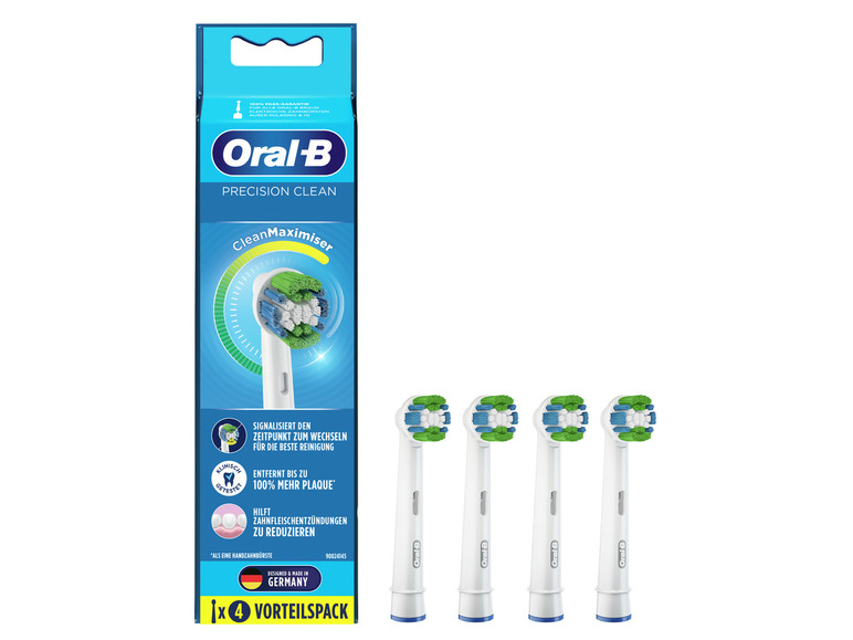 Precision 4 Stück Aufsteckbürsten, Clean Oral-B