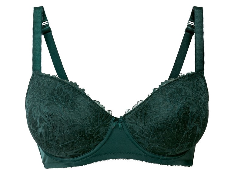 Gehe zu Vollbildansicht: ESMARA® Lingerie BH, 2 Stück, mit Bügeln, verstellbare Träger, gepolsterte Cups - Bild 4