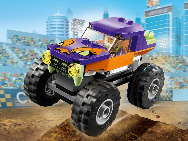 Gehe zu Vollbildansicht: LEGO® City Monster-Truck »60251«, 55 Teile, mit grobstolligen Reifen, ab 5 Jahren - Bild 6