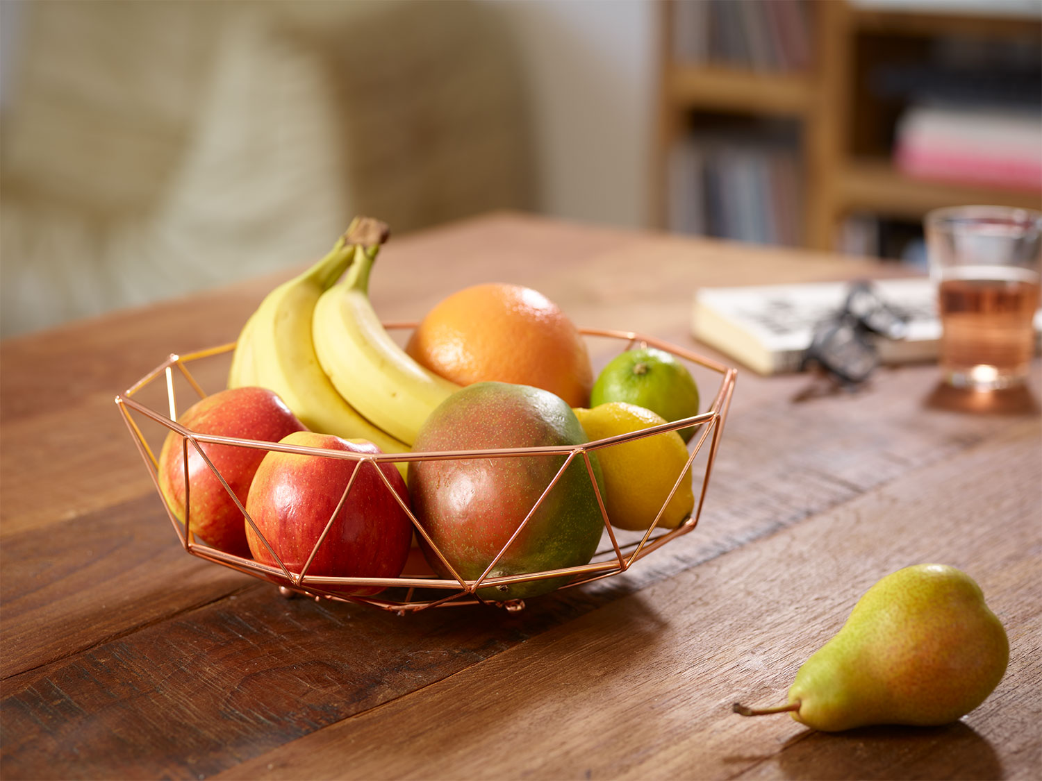 Thumbnail - ECHTWERK Küchenhelfer aus Edelstahl (Obstschale 25cm, Kupfer)