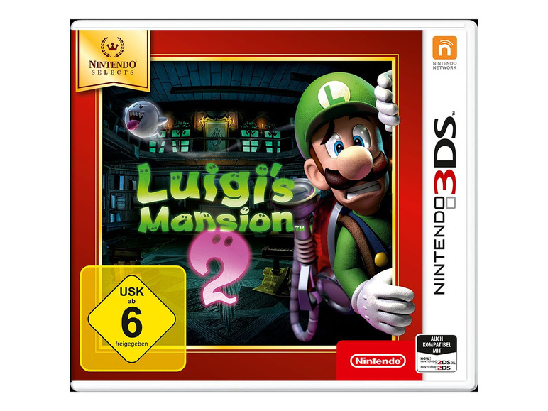 Gehe zu Vollbildansicht: Luigi's Mansion 2 Selects, für Nintendo 3DS, für 1 Spieler - Bild 1