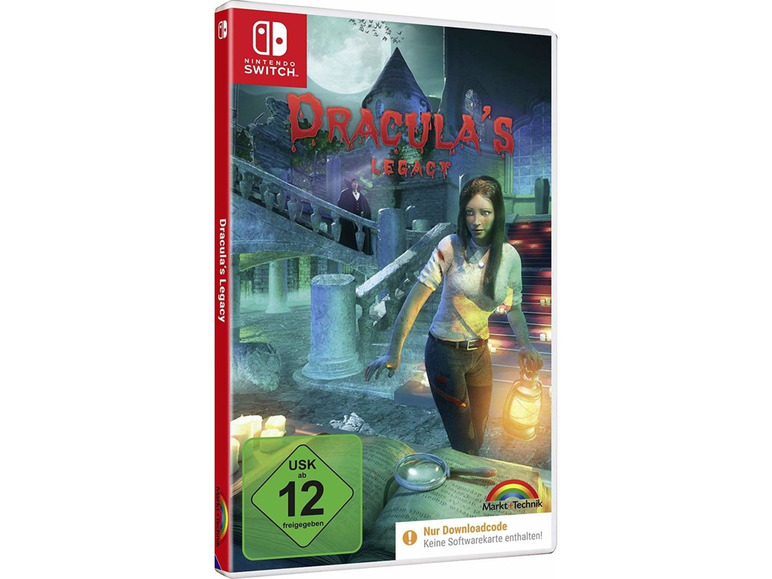 Gehe zu Vollbildansicht: BRAUN HANDELS GMBH BRAUN Dracula's Legacy (Code-in-a-Box) - Nintendo Switch - Bild 1