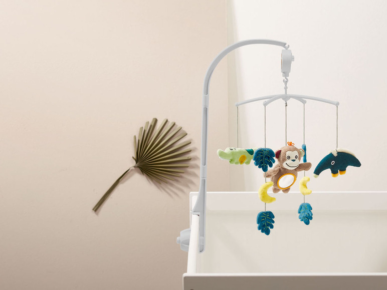 Gehe zu Vollbildansicht: lupilu Baby Mobile, mit Drehfunktion und Spieluhr - Bild 5