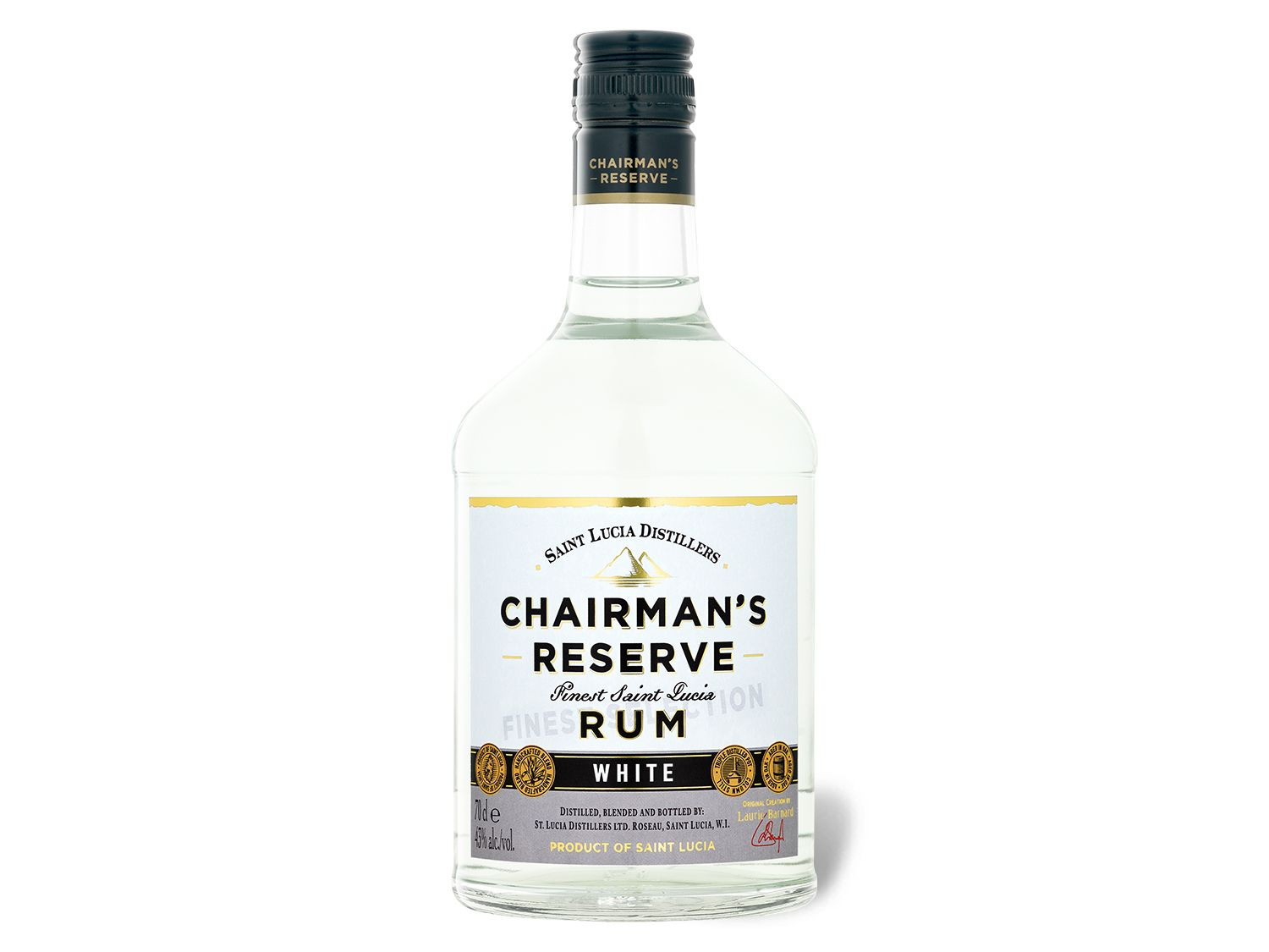 Chairman's Reserve White Rum 43% Vol