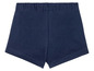 Dunkelblaue Shorts für Babys.
