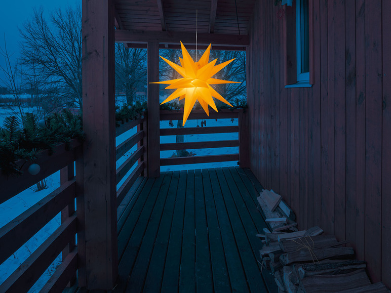 Gehe zu Vollbildansicht: LIVARNO home 3D Außenstern, LED - Bild 11