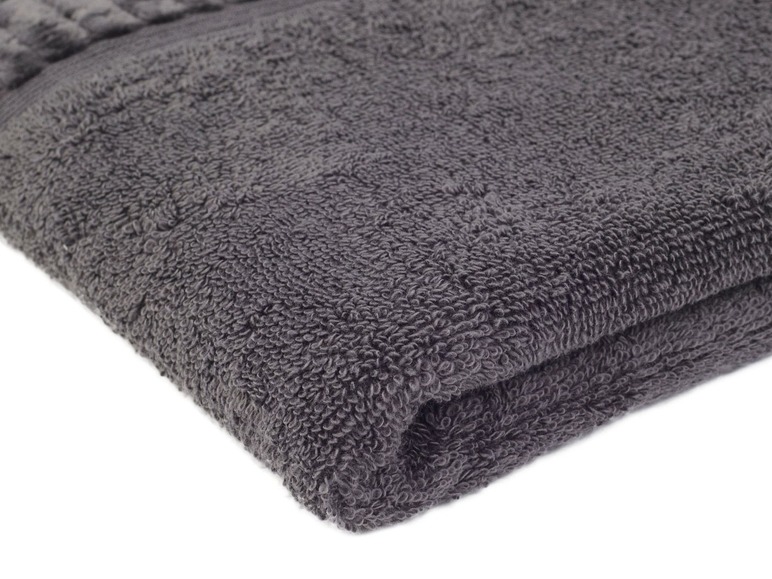 Set Di 2 Asciugamani Gözze New York - 50x100 Cm, Colore Petrolio - Morbidi E Assorbenti Per Bagno O Ospiti