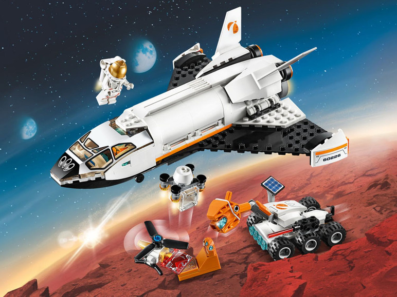 Gehe zu Vollbildansicht: LEGO® City 60226 »Mars Forschungsshuttle«, 273-teilig - Bild 4