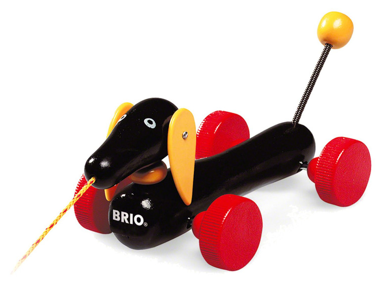Gehe zu Vollbildansicht: BRIO 30332 »Dachshund«, klassisches Nachziehspielzeug, ab 1 Jahr - Bild 2