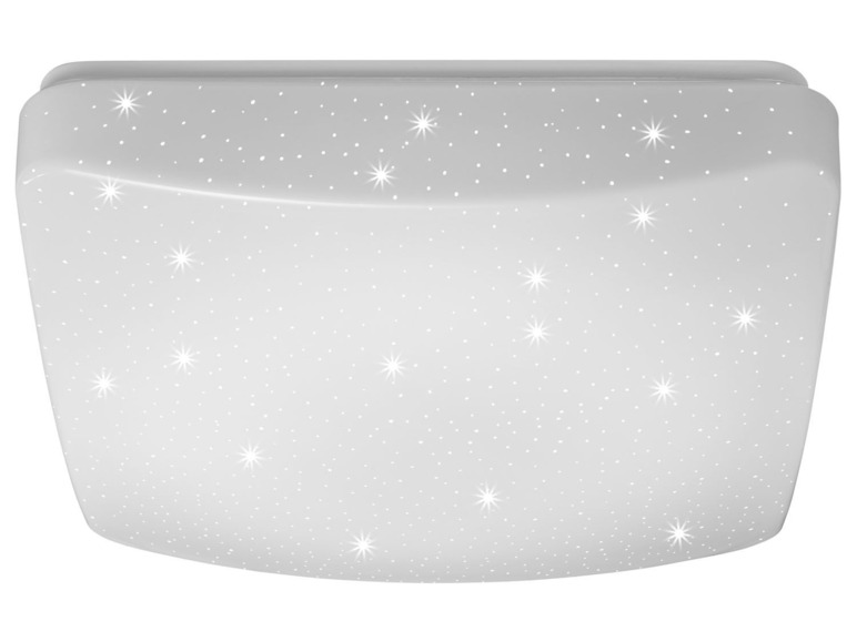 Gehe zu Vollbildansicht: LIVARNO LUX® LED-Wand- und Deckenleuchte »Starlight«, 36 LEDs, Lampenschirm mit Sternen-Effekt - Bild 5