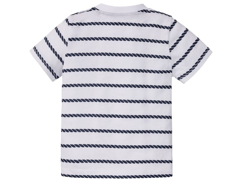 Gehe zu Vollbildansicht: LUPILU® Kleinkinder T-Shirts Jungen, 4 Stück, mit Bio-Baumwolle - Bild 15