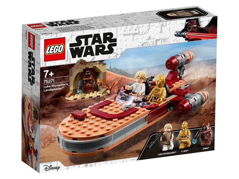 Gehe zu Vollbildansicht: LEGO® Star Wars™ 75271 »Luke Skywalkers Landspeeder™« - Bild 1