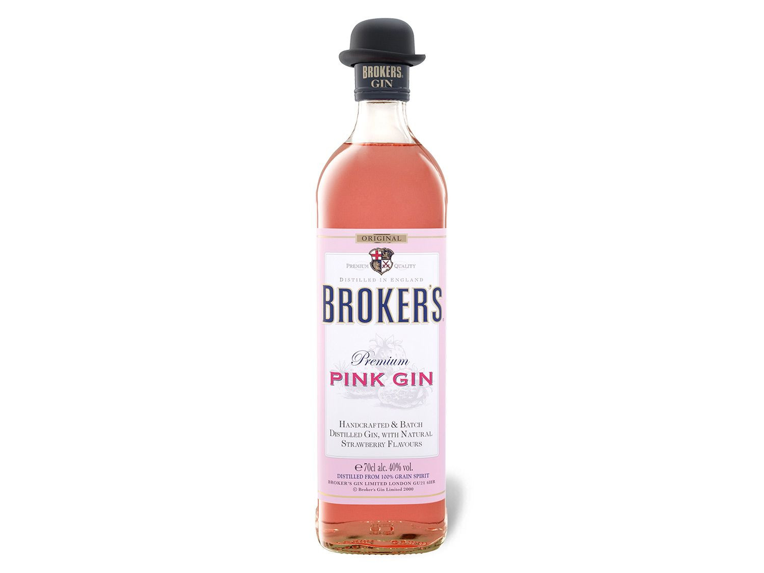 Broker\'s Pink Gin 40% Vol online kaufen | LIDL | Gin