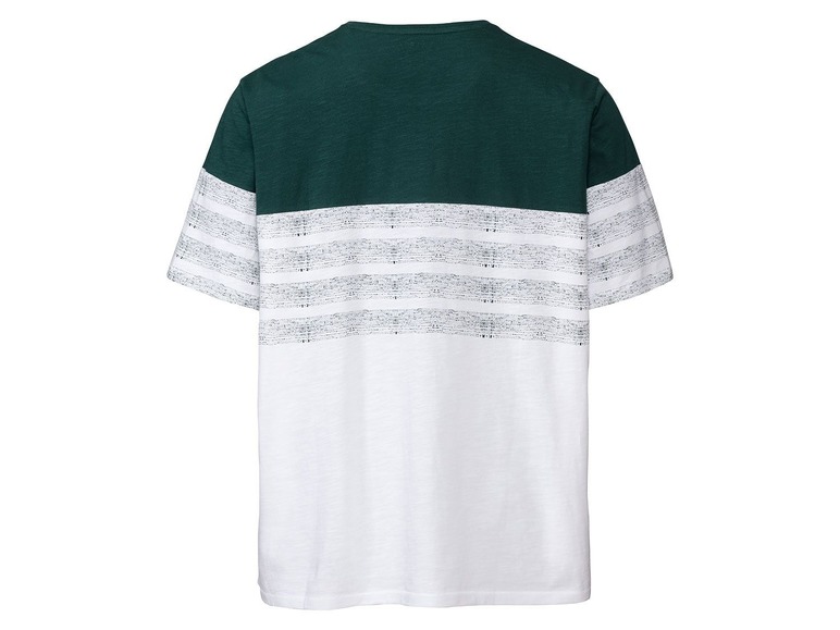 Gehe zu Vollbildansicht: LIVERGY® T-Shirt Herren, 2 Stück, mit legerem Schnitt und Rundhals, aus reiner Baumwolle - Bild 7